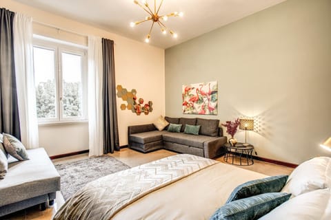 Living room, Bedroom