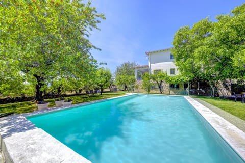 Spring, Natural landscape, Garden, Garden view, Pool view, Swimming pool