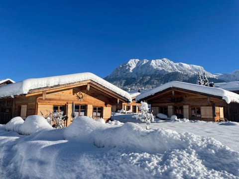 Property building, Winter, Skiing, Mountain view