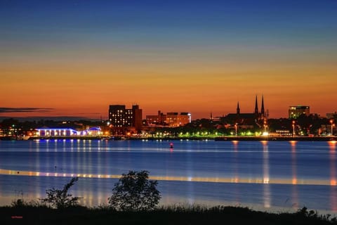 City view, Sea view, Sunset