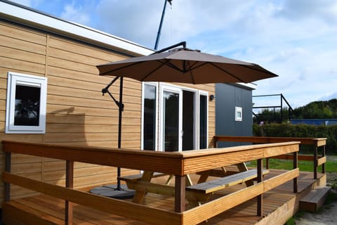 Camping Duin en Strand Chalet in Zeeland, Netherlands