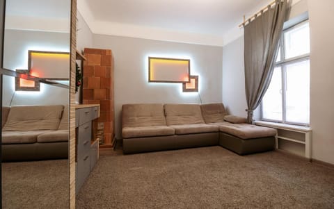 Bed, Living room, Seating area, Bedroom
