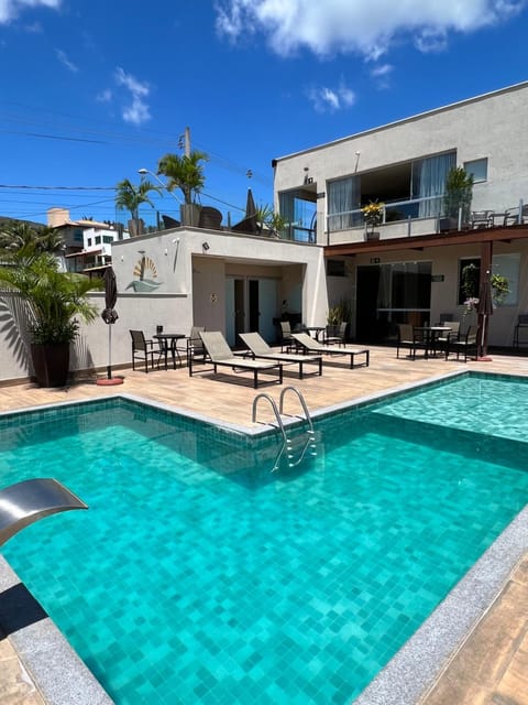 Property building, Pool view