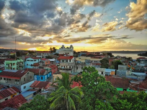 City view, Sunset