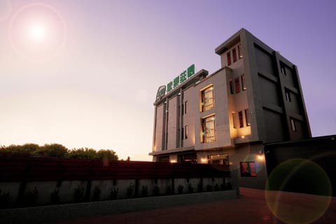 Property building, Sunset