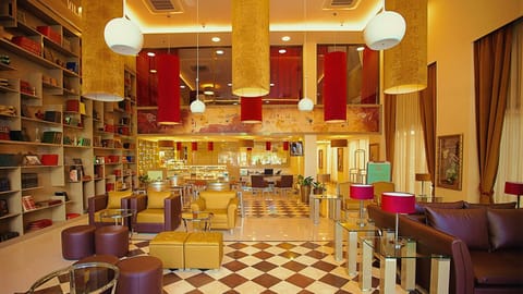 Facade/entrance, Library, Lobby or reception, Decorative detail