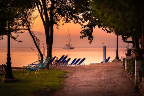 Beach, Sea view, Sunrise
