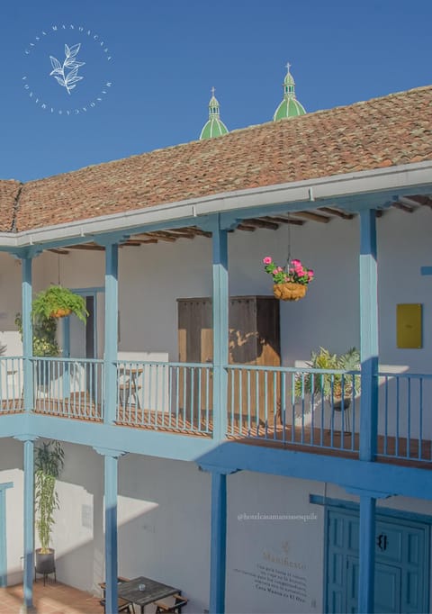 Property building, Patio