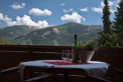 Balcony/Terrace, Seating area, Garden view, Mountain view