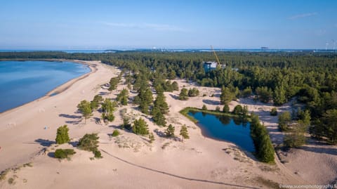 Property building, Bird's eye view, Beach