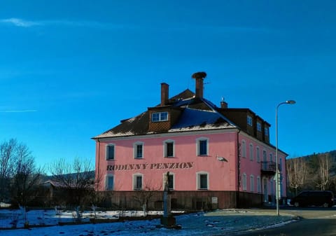 Property building, Nearby landmark, Winter