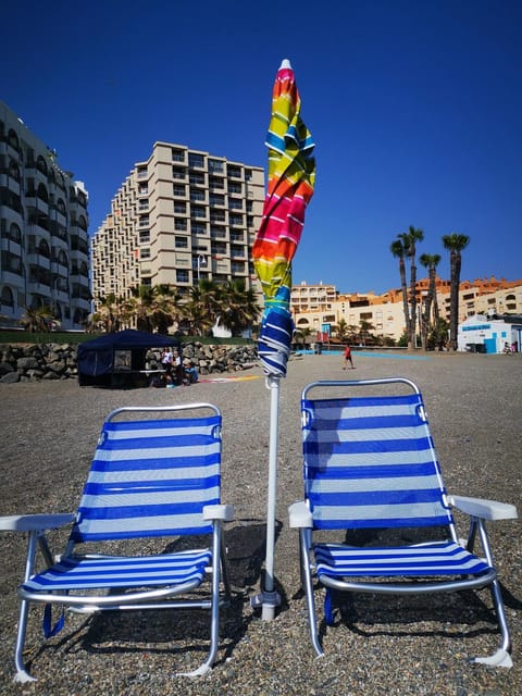 Day, Beach, sunbed