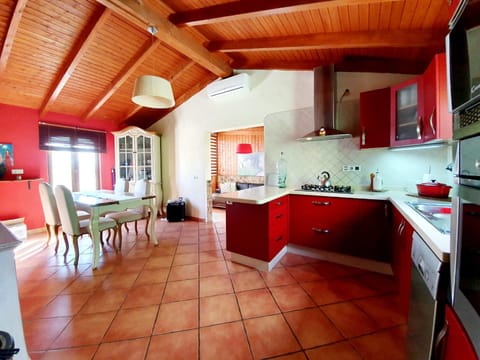 Kitchen or kitchenette, Dining area