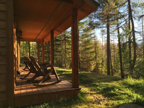 Property building, Patio, Natural landscape, Mountain view
