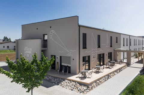 Facade/entrance, Day, Bird's eye view, Summer, On site