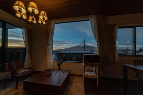 Natural landscape, Living room, Seating area, Mountain view
