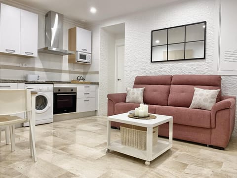 Kitchen or kitchenette, Living room