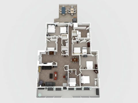 Spacious 6BR Near Ark! Ample Parking, 3 Full Baths House in Williamstown