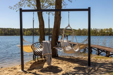 Natural landscape, Beach, Lake view