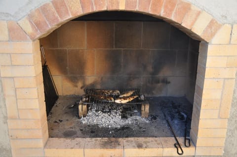 Facade/entrance, BBQ facilities