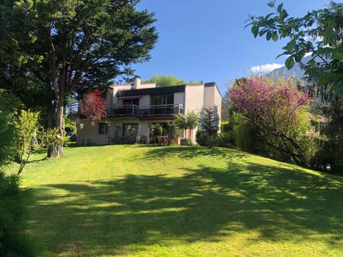 Property building, Spring, Natural landscape, Garden, Garden view