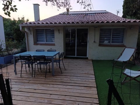 Property building, Patio