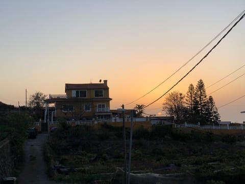 Property building, Sunset