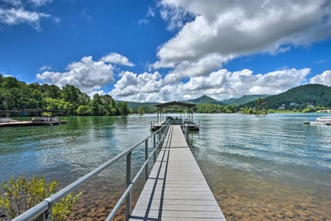 Lakefront Hiawassee Home with Boat Dock and Hot Tub! House in Hiawassee