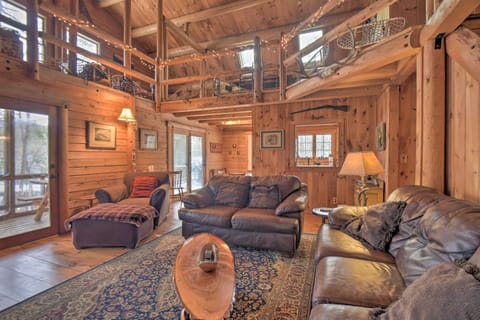 Rustic Madison Treehouse Cabin with Game Room! Cabin in Madison
