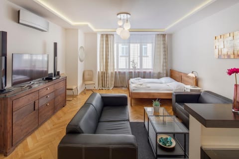 TV and multimedia, Living room, Photo of the whole room, Seating area, Bedroom