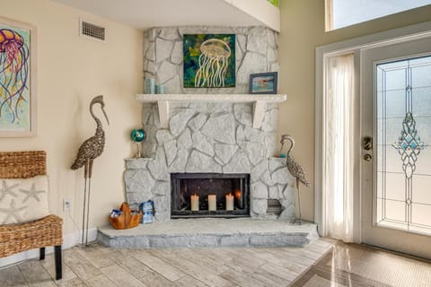 Cape Canaveral Cottage with Pool - Walk to Beach! House in Cape Canaveral