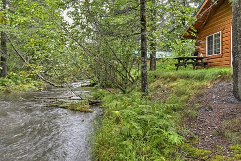 Quaint Seward Studio Cabin on Scenic Salmon Creek! Cabin in Seward