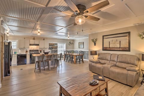 Lakefront Greers Ferry Cabin with Covered Boat Slip! Cabin in Greers Ferry Lake