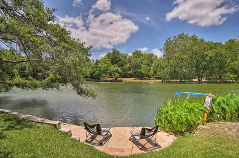 Round Rock Lakefront Home with Water Toys and Fire Pit House in Cedar Park
