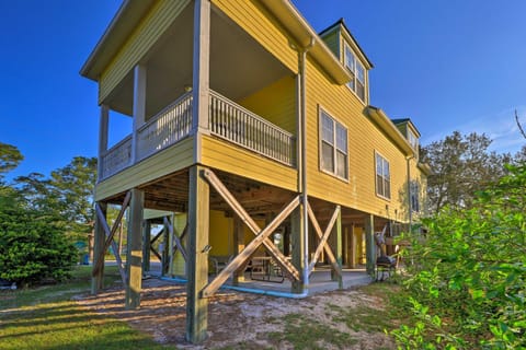 1 Mi to Beach Access Spacious Orange Beach Duplex House in Orange Beach
