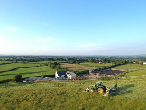 Spring, Natural landscape, Bird's eye view, Garden