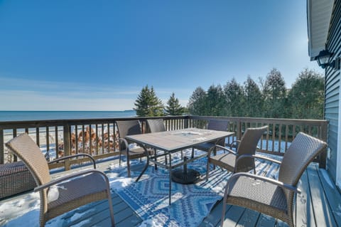 St Ignace Cottage with Deck and Beach on Lake Huron! House in Saint Ignace