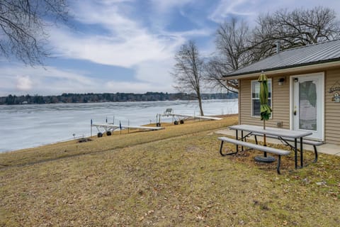 Montello Cabin on Buffalo Lake with Dock and Fire Pit! Cabin in Wisconsin