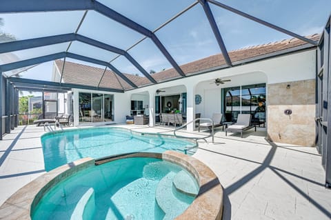 Marco Island Home with Screened Pool Less Than 1 Mi to Beach House in Marco Island