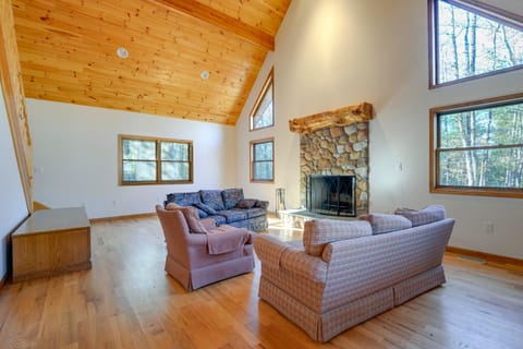 Benton Home on 50 Acres with Private Deck and Views! House in Fairmount Township