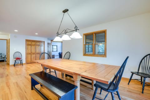 Benton Home on 50 Acres with Private Deck and Views! House in Fairmount Township