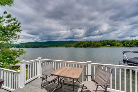 Massachusetts Lake House with Dock - Pets Welcome! House in Lake Buel
