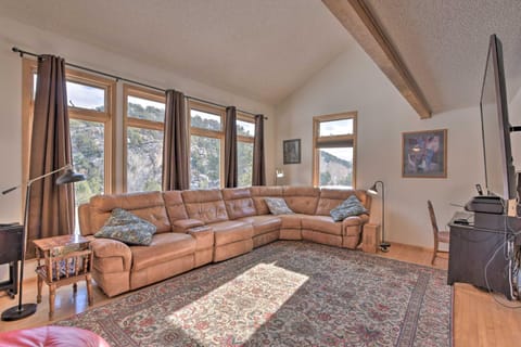 about 1 Mi to Downtown Buena Vista Riverfront Escape! House in Park County