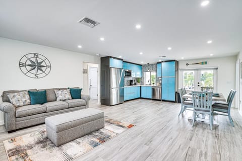 Updated St James City Home on Canal with Pool and Dock House in St James City