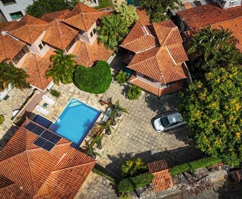 Property building, Bird's eye view, Pool view, Swimming pool, Parking
