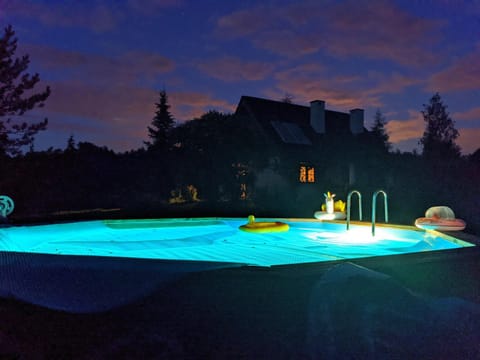 Evening entertainment, Swimming pool