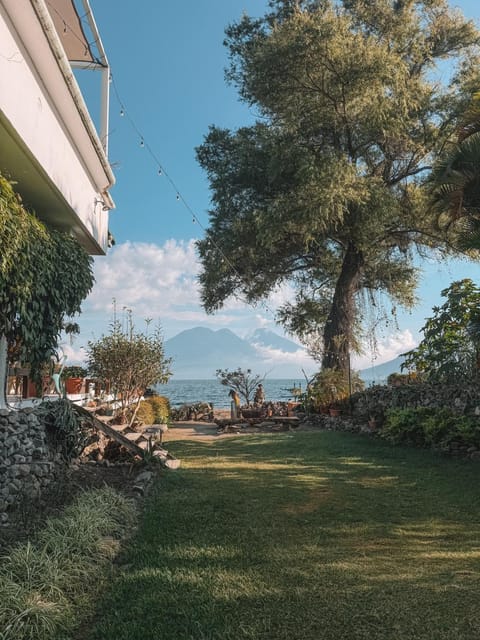 Natural landscape, Garden, Mountain view