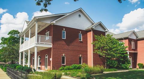 Property building, Garden view