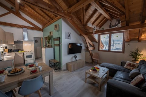 TV and multimedia, Kitchen or kitchenette, Living room, Dining area, minibar, pet friendly, stove