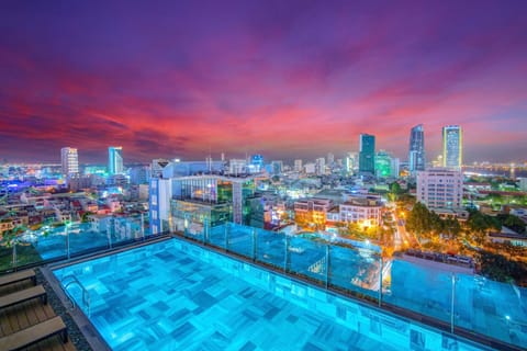 Property building, City view, Street view, Swimming pool